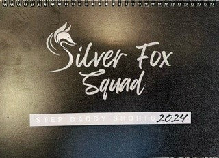 12 month calendar with all The Silverfox Squad LLC members